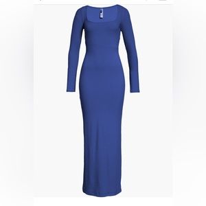 Skims soft lounge long sleeve dress